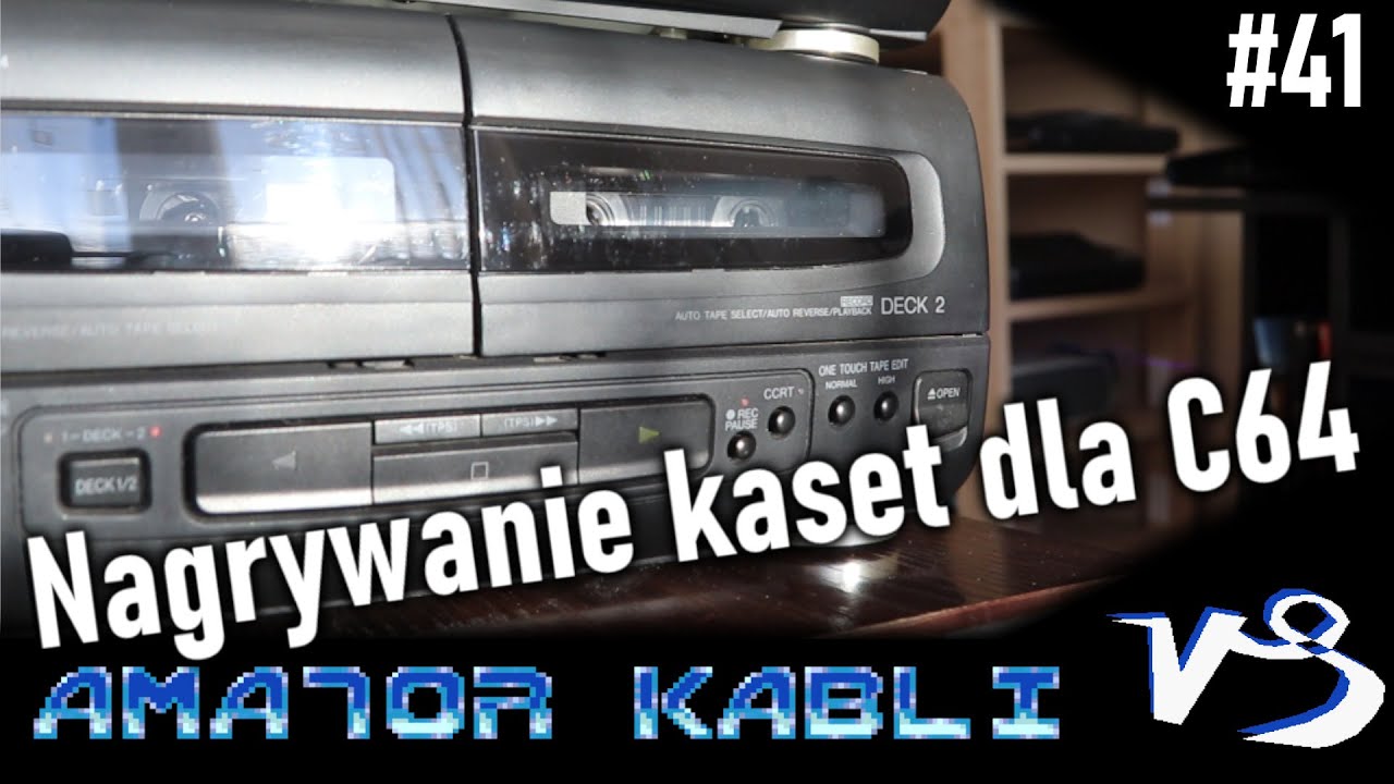 Nagrywanie TAP dla C64 na kasetę - Amator Kabli #41