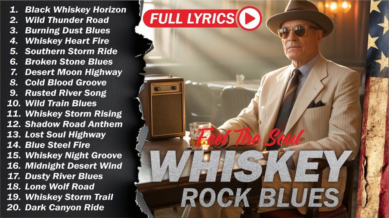 24/7 Blues Rock & Soul Ballads | Peaceful Worship Music for Deep Relaxation, Healing & Rest