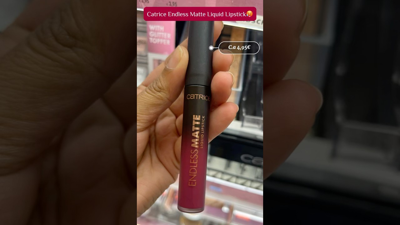 Catrice Endless Matte Liquid Lipstick🥵 #catrice #drogerie #drugstore #makeup #lipstick #viral #lips