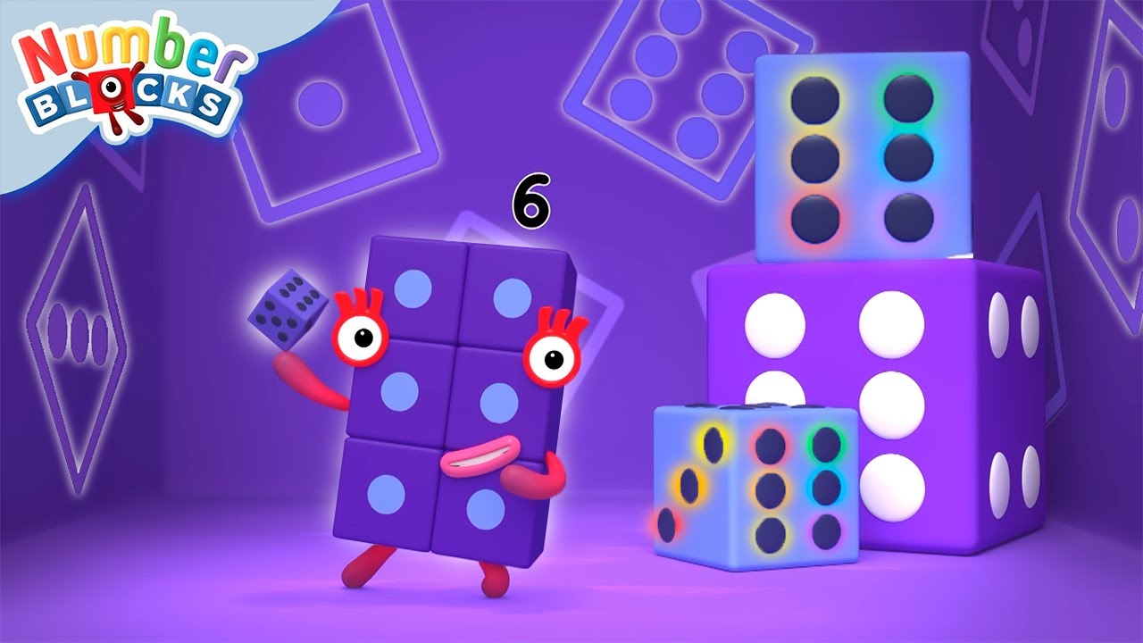 Aprendamos Todo sobre el Número 6! 🟣| Aprende a Contar | Numberblocks en Español