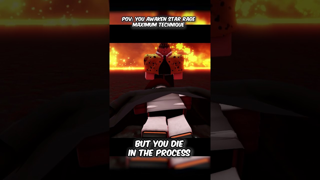 STAR RAGE AWAKENING IS BROKEN #roblox #jujutsuinfinite
