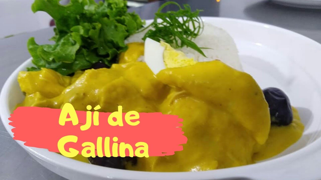 AJI DE GALLINA!! al estilo del Chef José Vicente