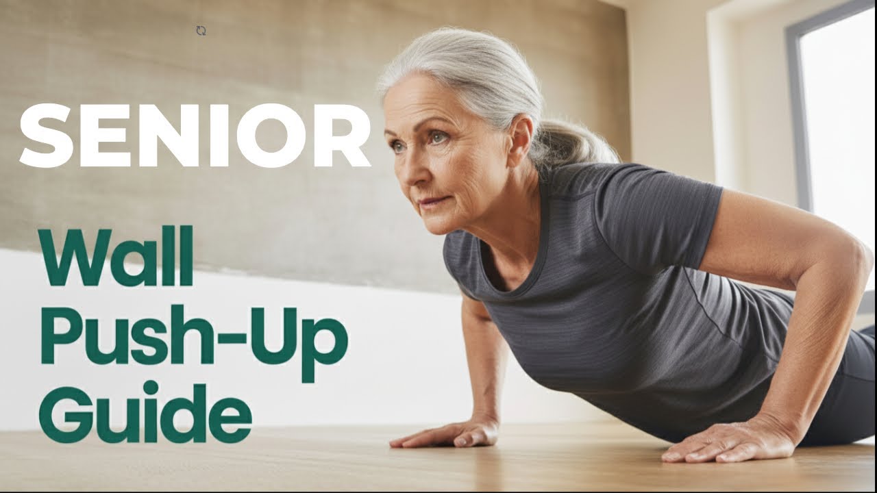 3 Easy Chest Exercises for Seniors to Build Strength at Any Age (at home)