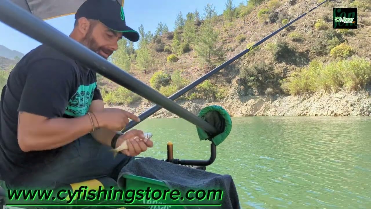 Roach Fishing in Cyprus Freshwaters. 