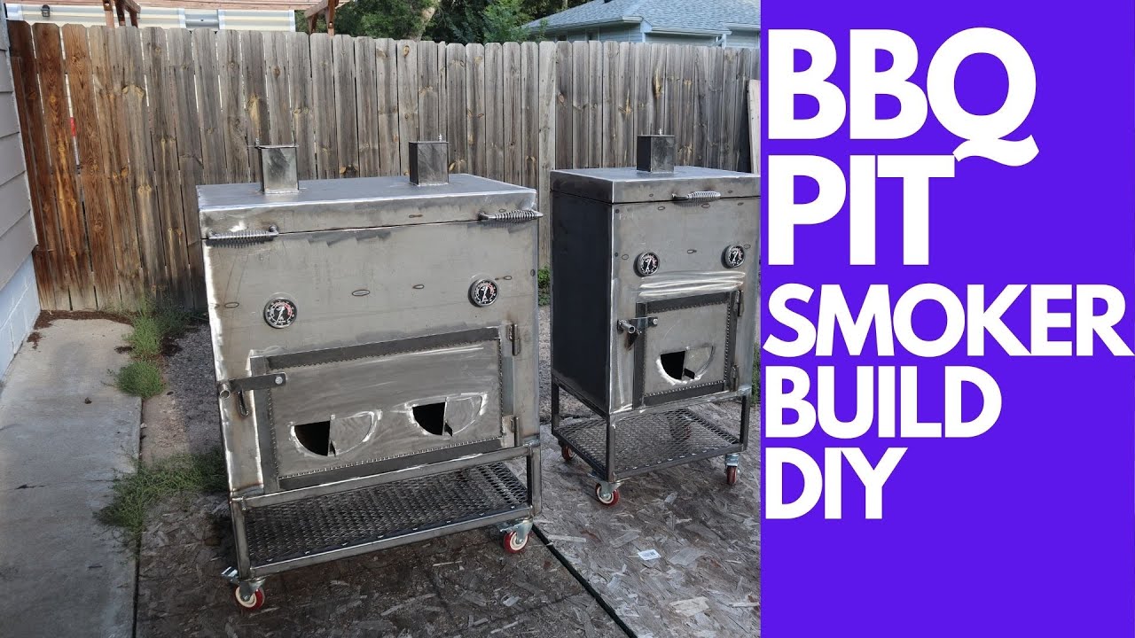 BBQ Pits Smoker Builds!  Extra Tall!  Heavy Duty Pit BBQ's