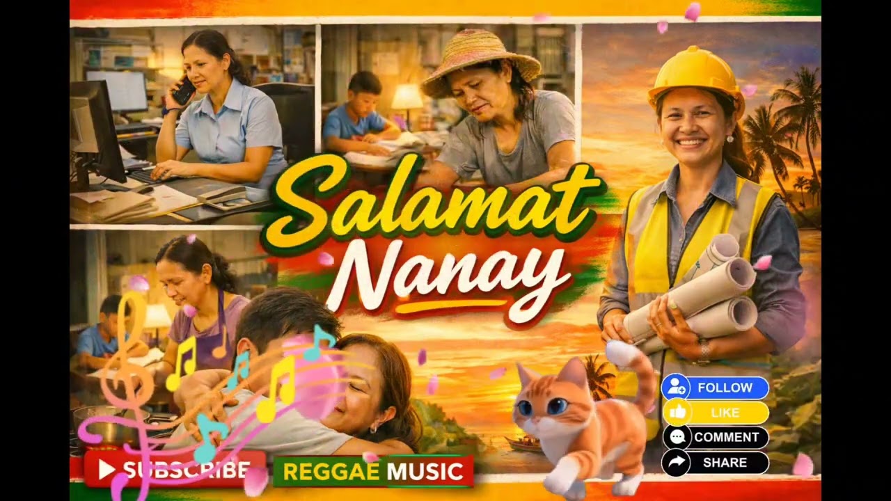 Salamat Nanay ❤️🇵🇭– Pag-ibig ni Nanay | Filipino Inspirational Reggae Song (OPM Reggae)🌞