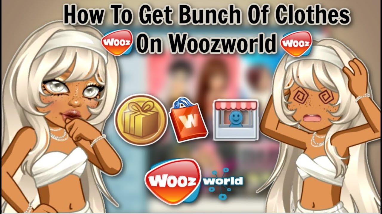 Woozworld- How I Get A Lot Of Clothes On Woozworld