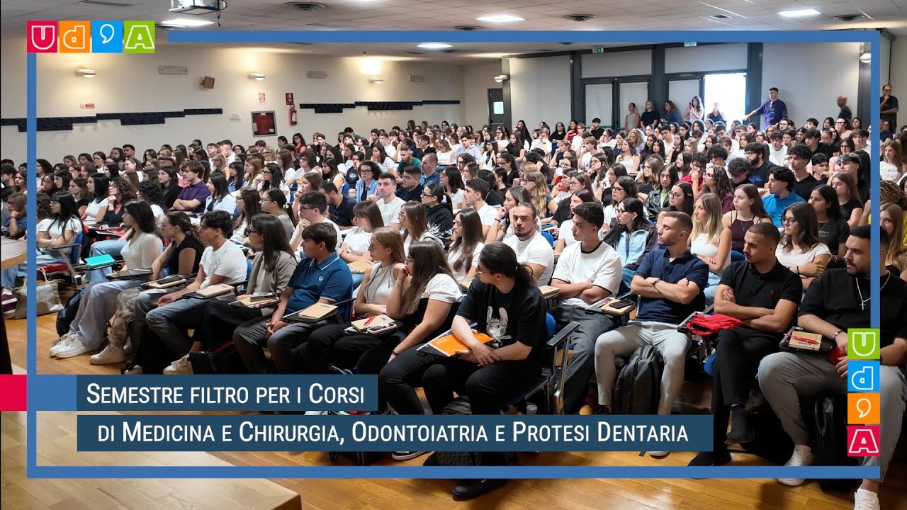 Semestre filtro per i Corsi di Medicina e Chirurgia e di Odontoiatria e Protesi Dentaria
