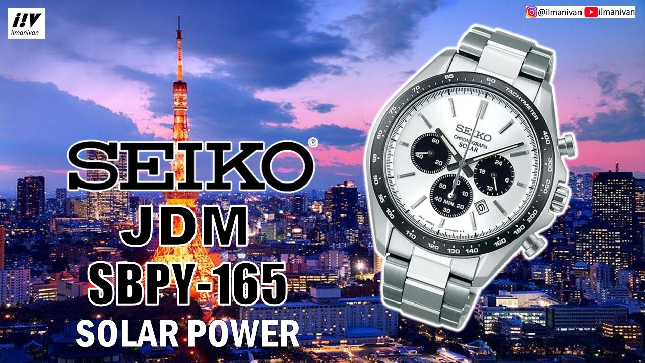SEIKO SBPY-165 JDM PANDA SOLAR POWER
