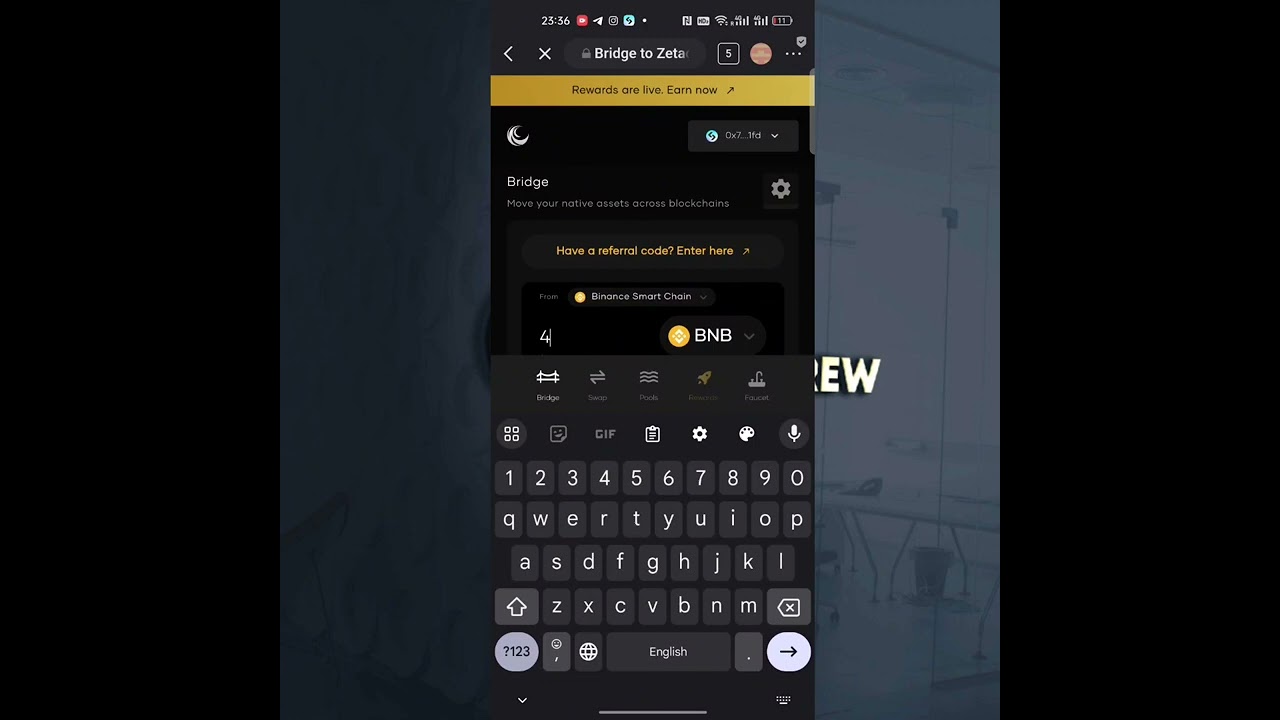 How to swap BNB to Ethereum for a very low gas fee, as low as $1
