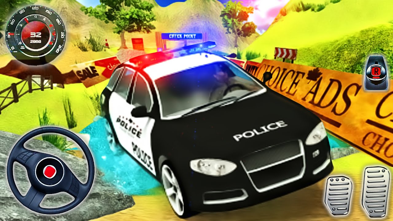 Police Car Wash Service 3D - Car Parking Simulator - Android GamePlay #2