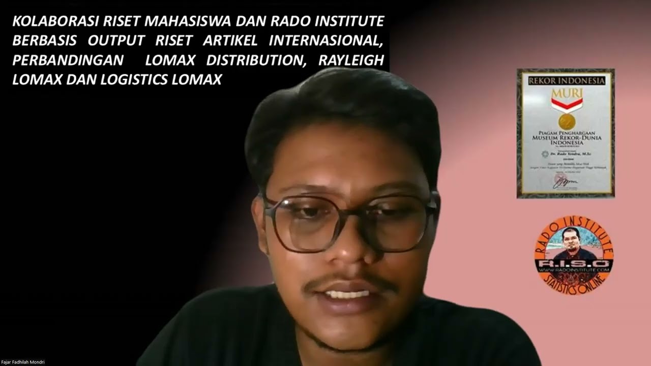 PERBANDINGAN LOMAX DISTRIBUTION, RAYLEIGHT LOMAX, LOGISTICS LOMAX DISTRIBUTION