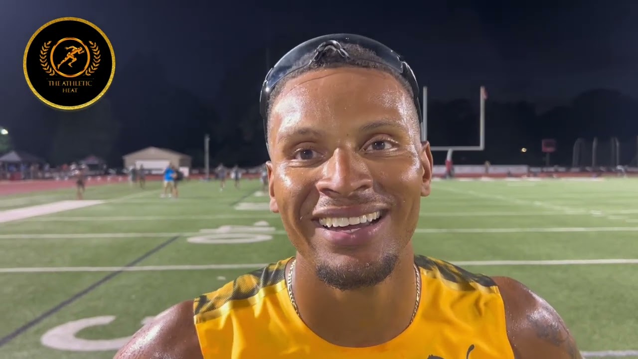 Olympic Champion, Andre De Grasse talks through his 2023 season, relived 2022 Worlds memories