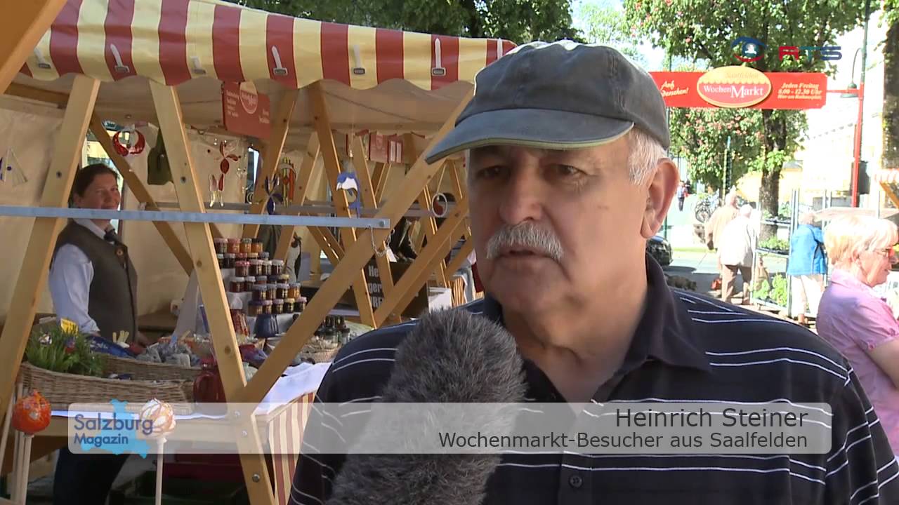 Wochenmarkt Saalfelden, www.rts-salzburg.at