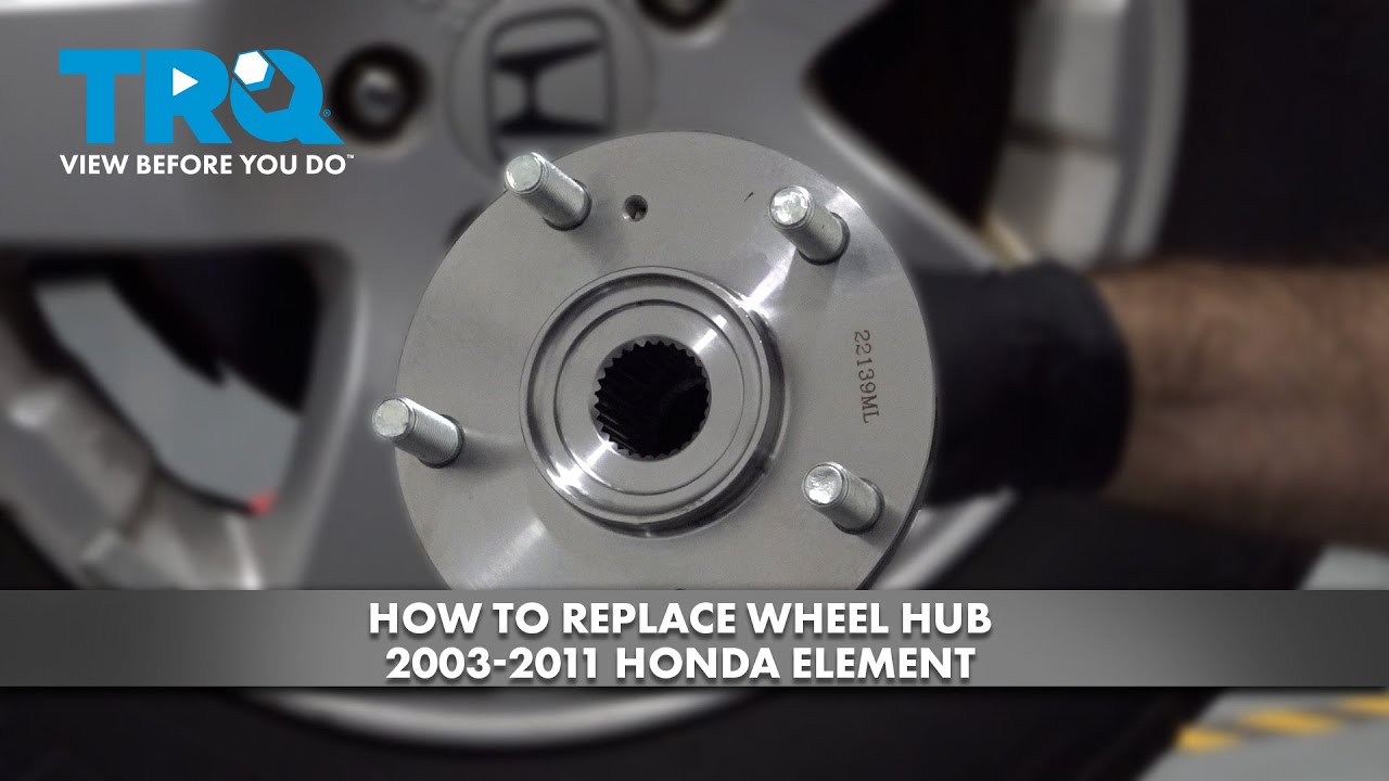 Как заменить ступицу колеса Honda Element 2003-2011