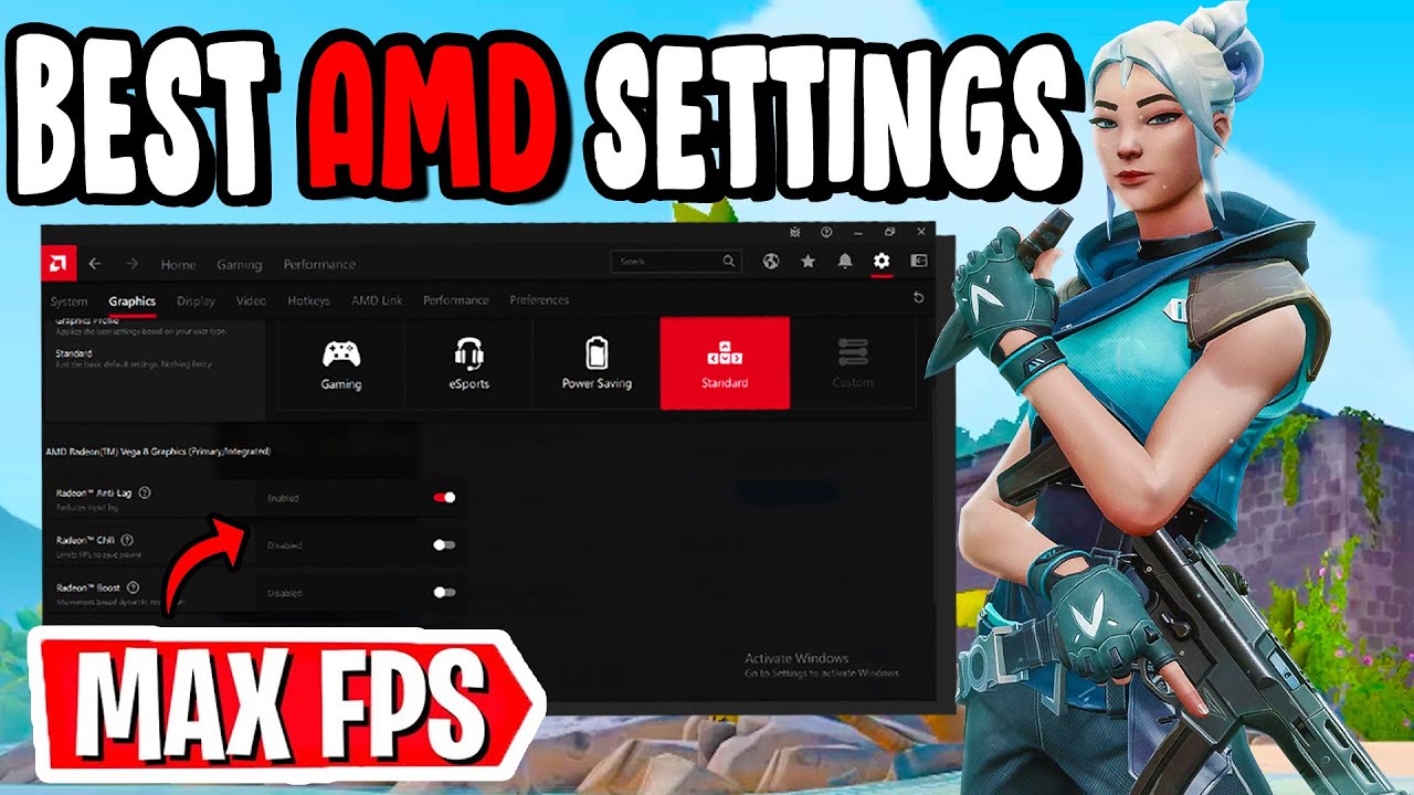 BEST AMD Radeon Settings (2024)🔥 | AMD Radeon Settings for GAMING✔️