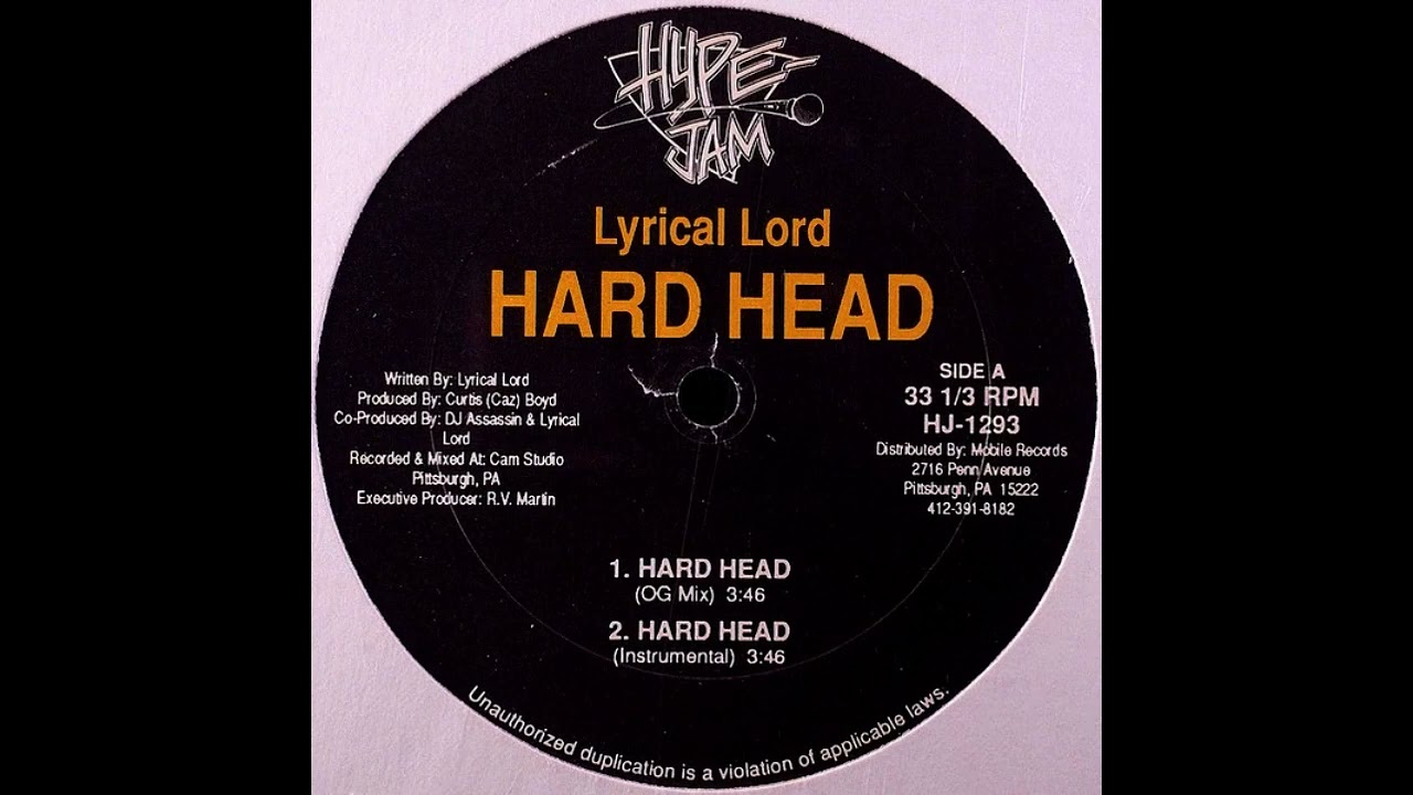 Lyrical Lord - Hard Head [1993]