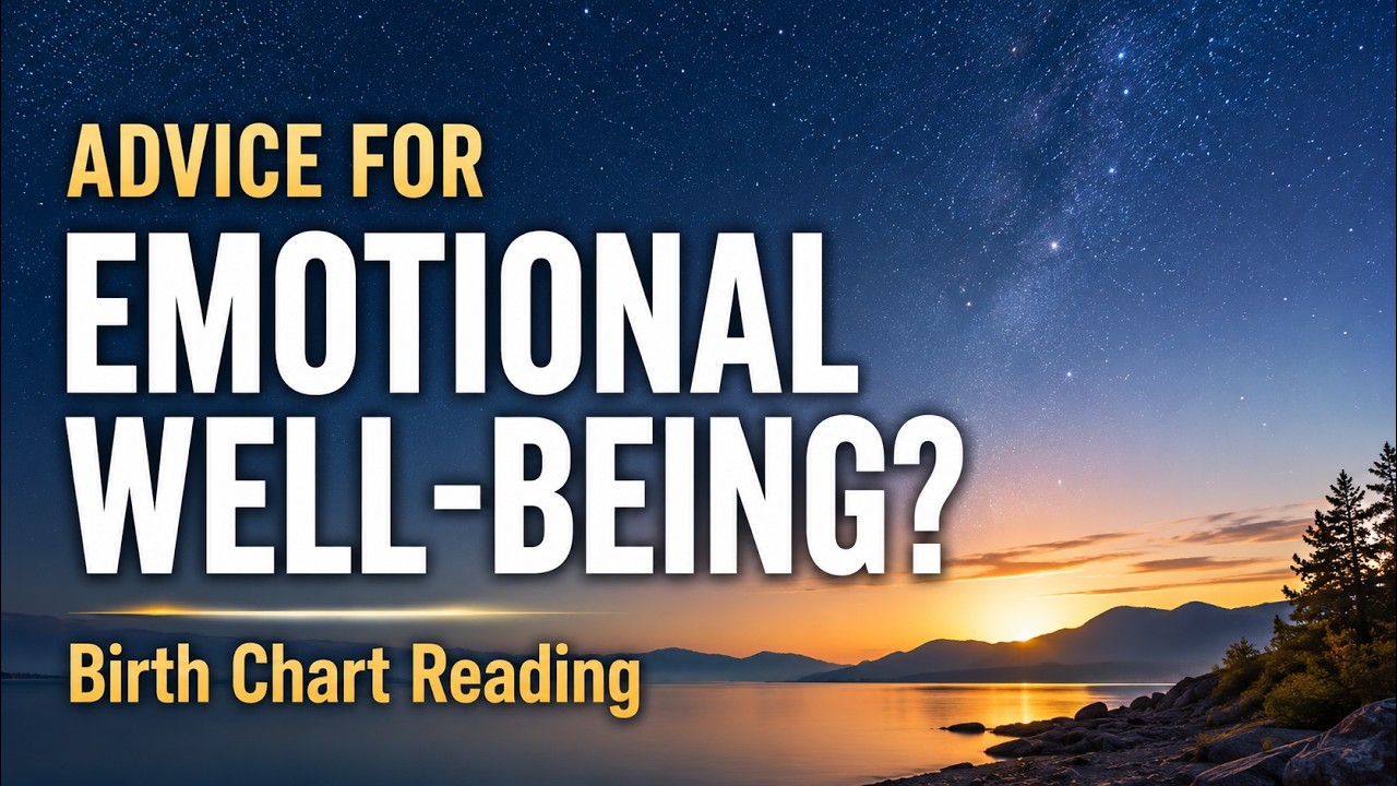 What is the most valuable advice you would give regarding my emotional well-being?