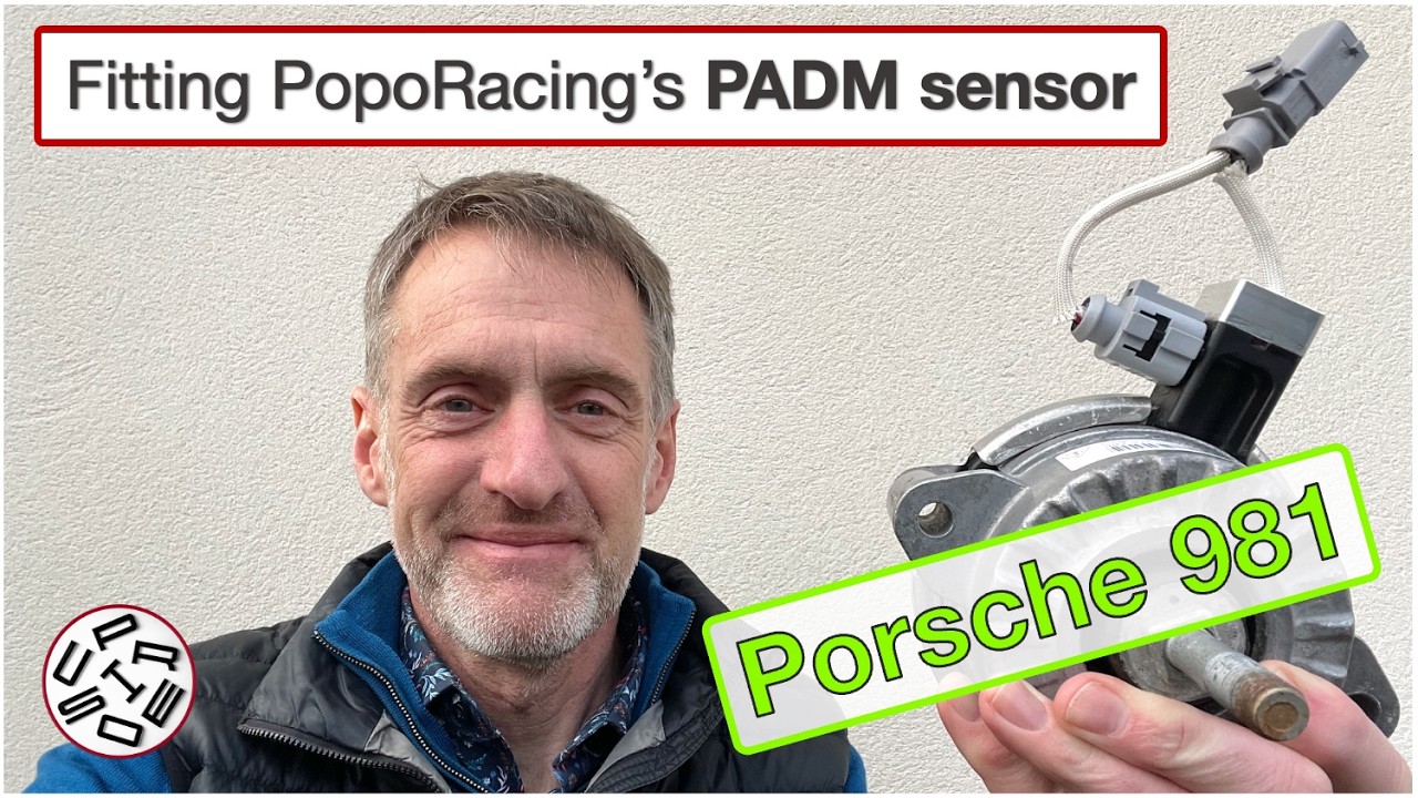 Установка сменного датчика PADM от PopoRacing для Porsche 981