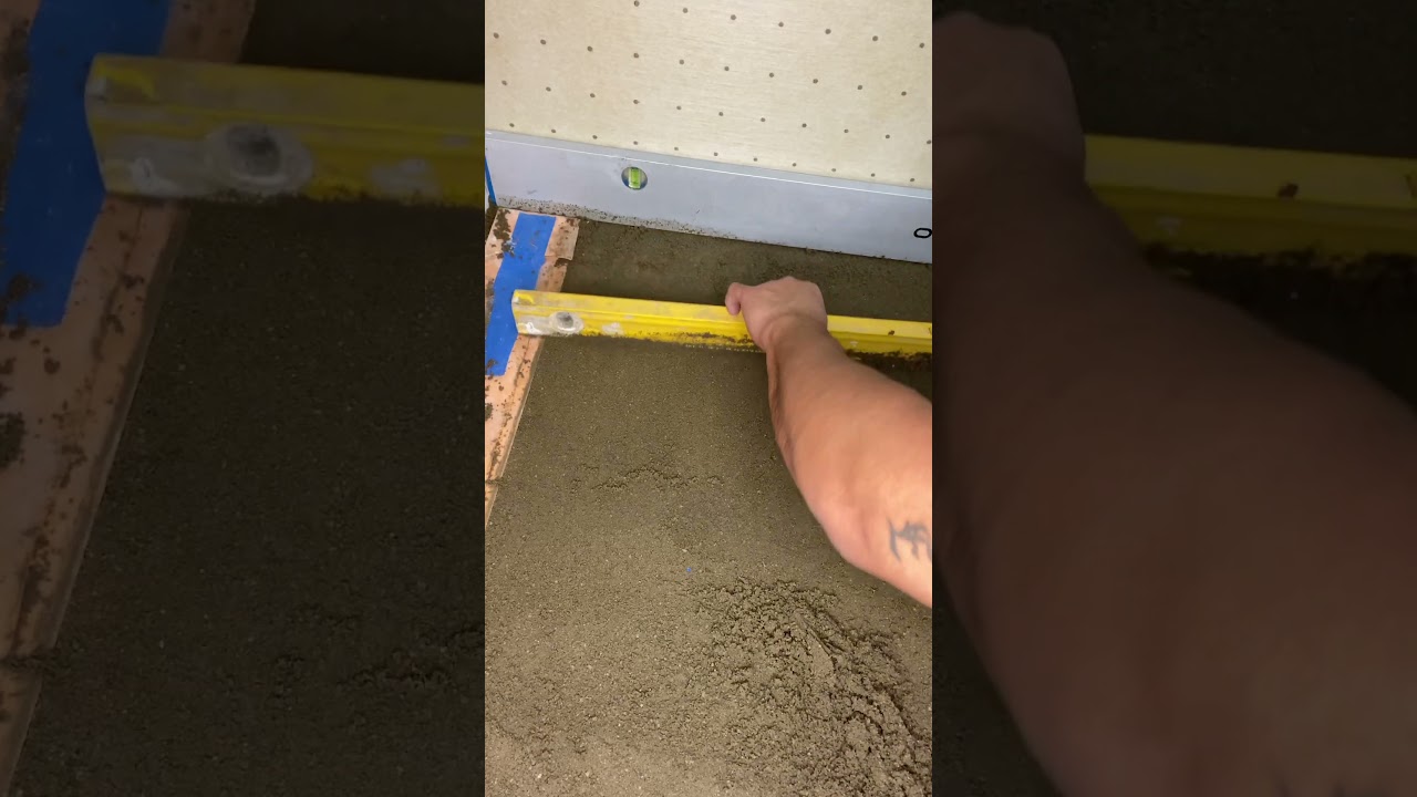 How to install a wall linear drain 