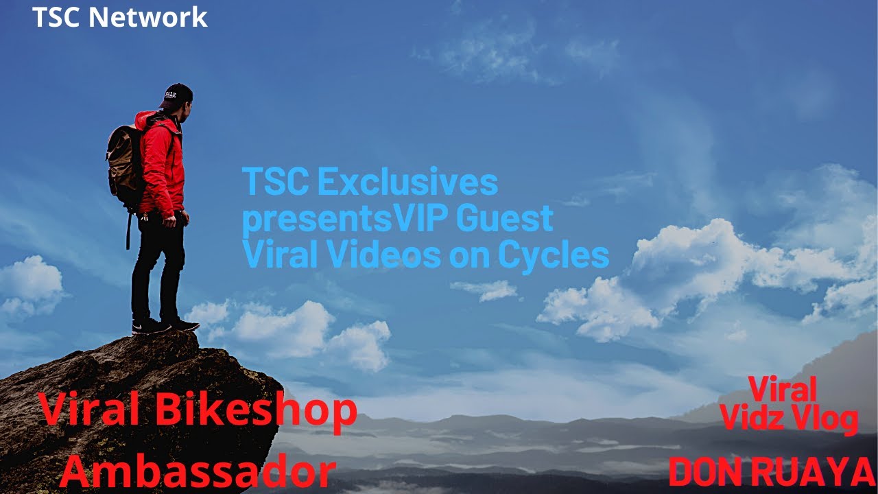 VLOGGER DON RUAYA ll VIRAL VIDEO CYCLIST CONTENT CREATOR Bikeshops Brand Amabassador