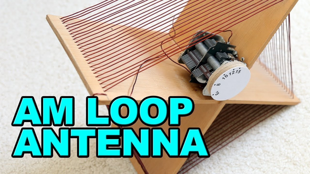 AM Loop Antenna - Very Effective - DIY