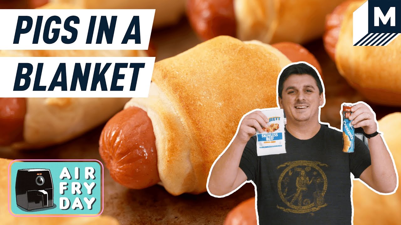 How To Air Fry Pigs in a Blanket | Mashable