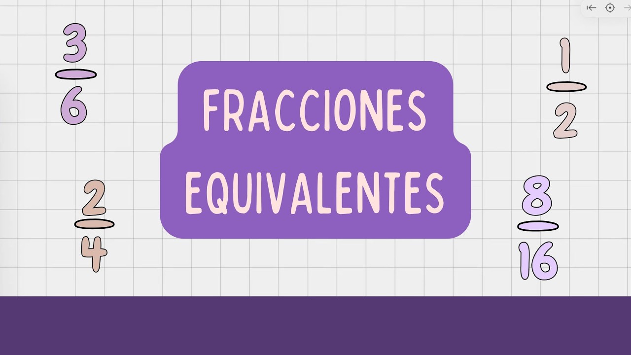 Fracciones equivalentes
