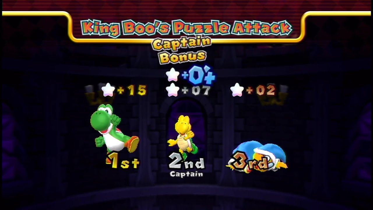 Mario Party 9 #58 Boo's Horror Castle (Yoshi Vs Koopa Vs Magikoopa)