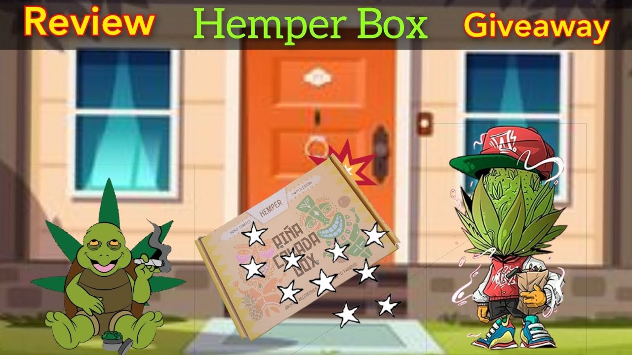 Hemper September Box. Giveaway & Review.