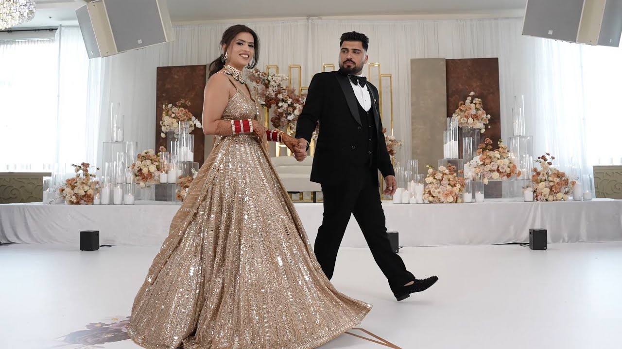 Aman & Irven | Punjabi Sikh Wedding Reception | Full Video | Surrey BC, Canada