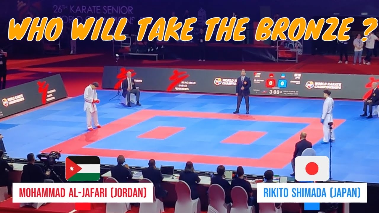 Aljafari vs Shimada | -84kg Bronze Medal Kumite | World Karate Championships
