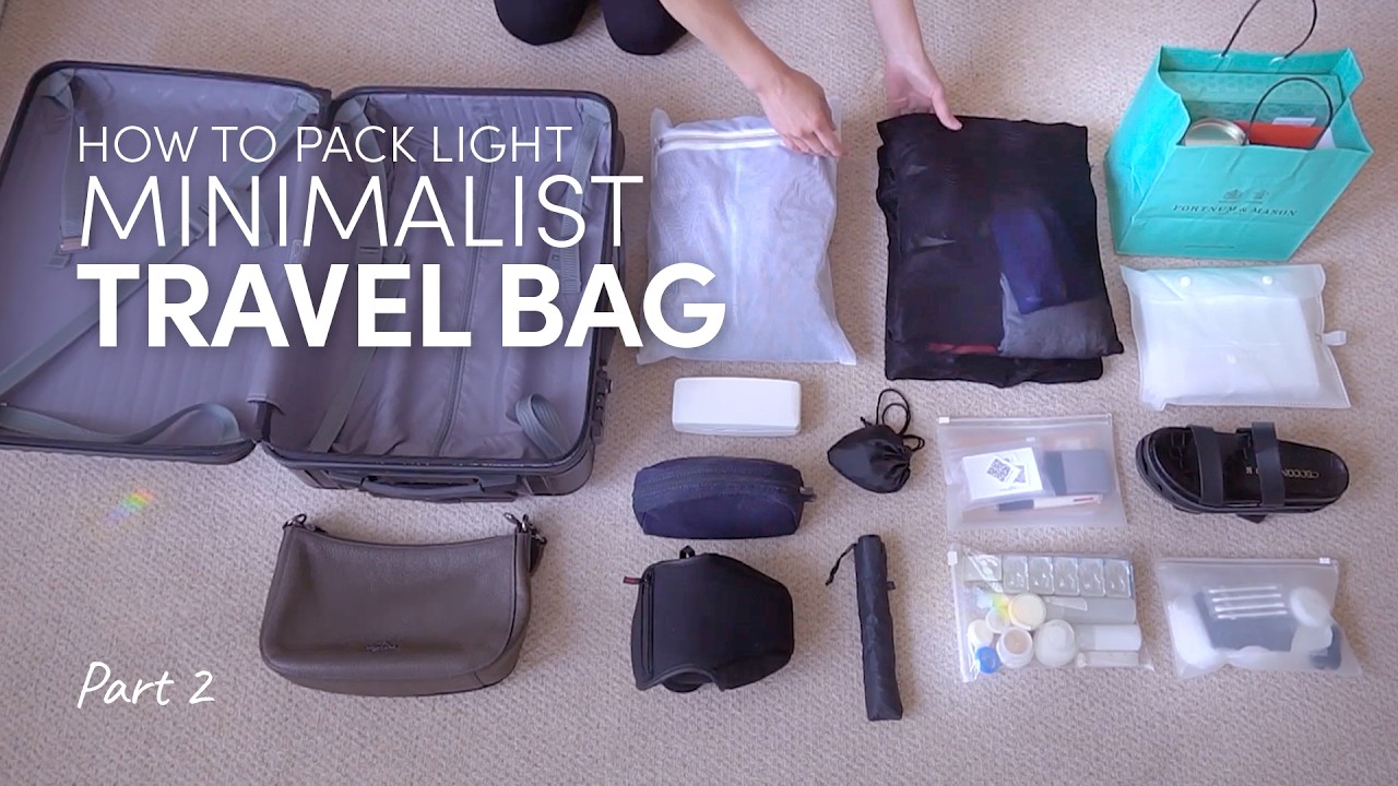 How to Pack Light and Stay Tidy for 12 Days of Travel | My Minimalist Carry-On Bag