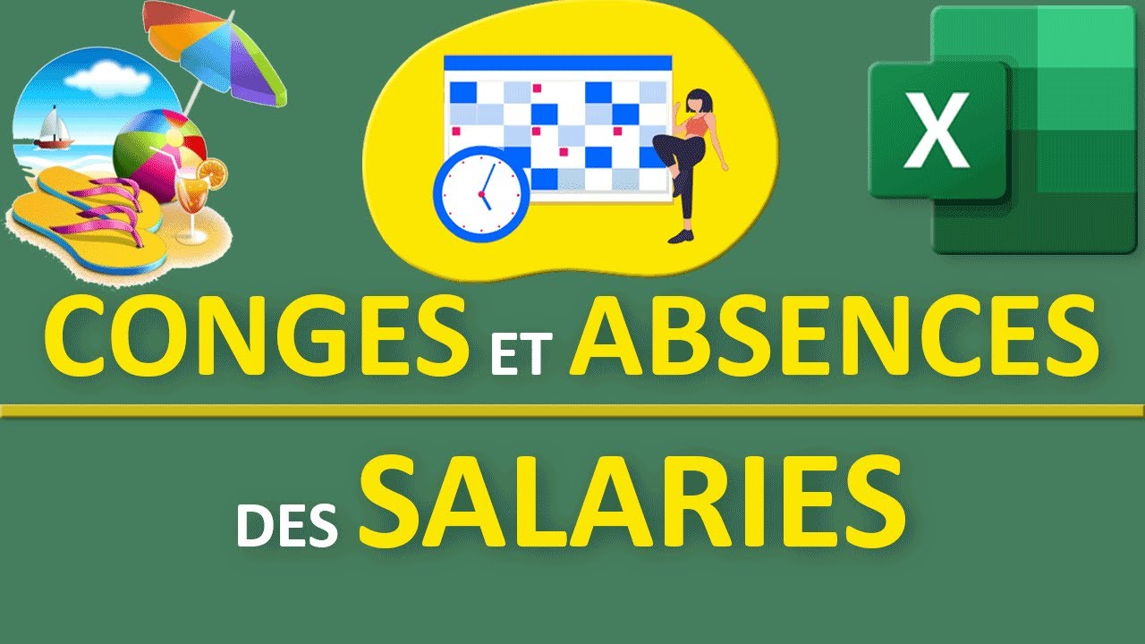 Compter les congés et absences des salariés