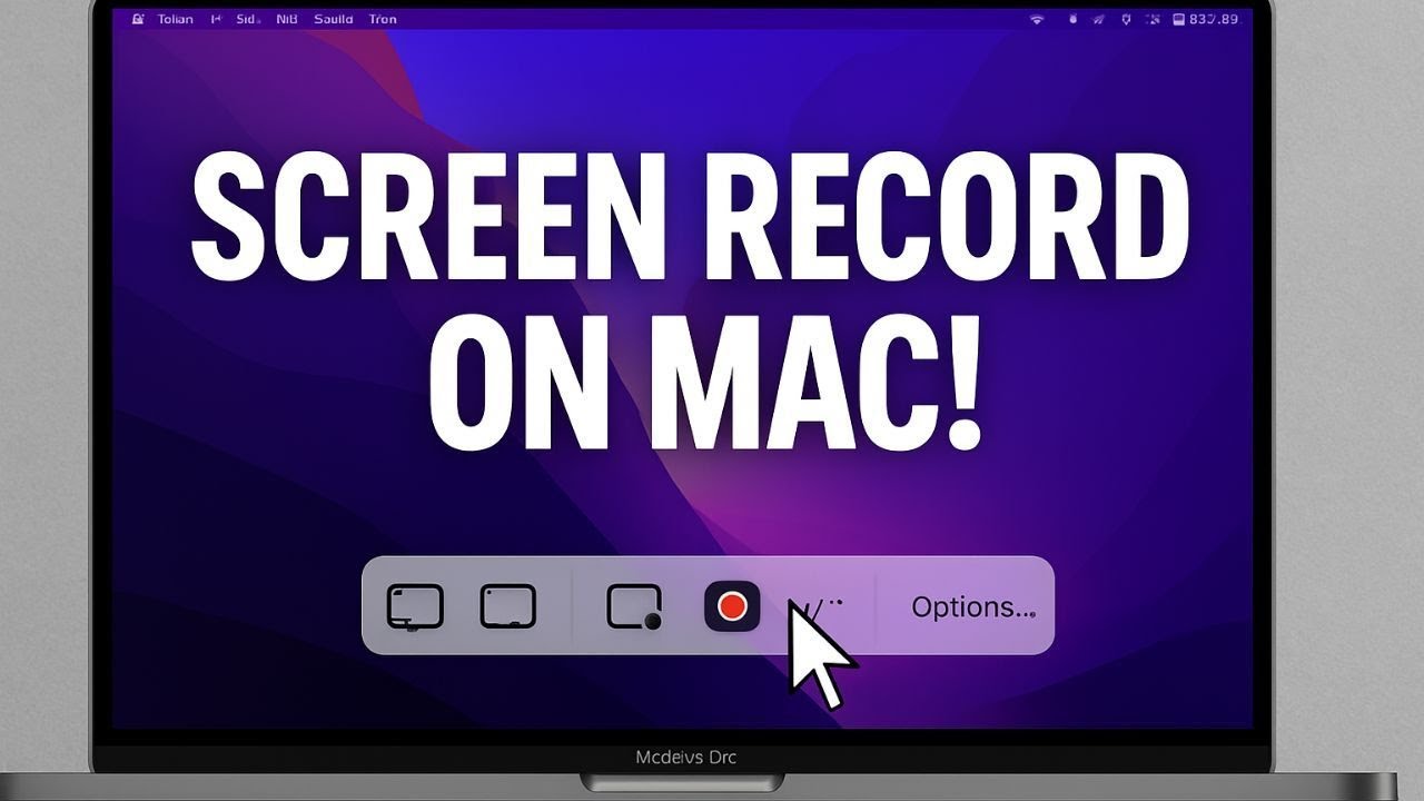 Как записать экран на MacBook Pro (Краткое и простое руководство 2025 г.)