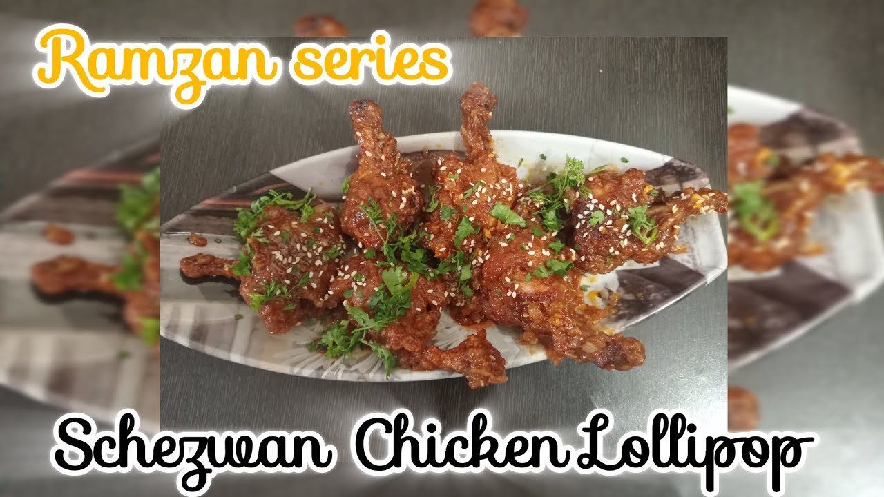 Ramzan series:Day 6 |Schezwan ChickenLollipop | #schezwanchickenlollipop  #ramzanseries #recipe