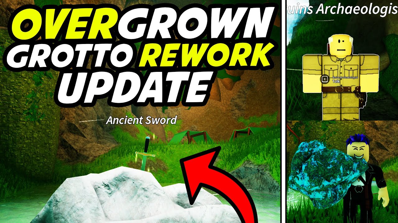Overgrown Grotto Rework Update in Prospecting! (Full Guide)