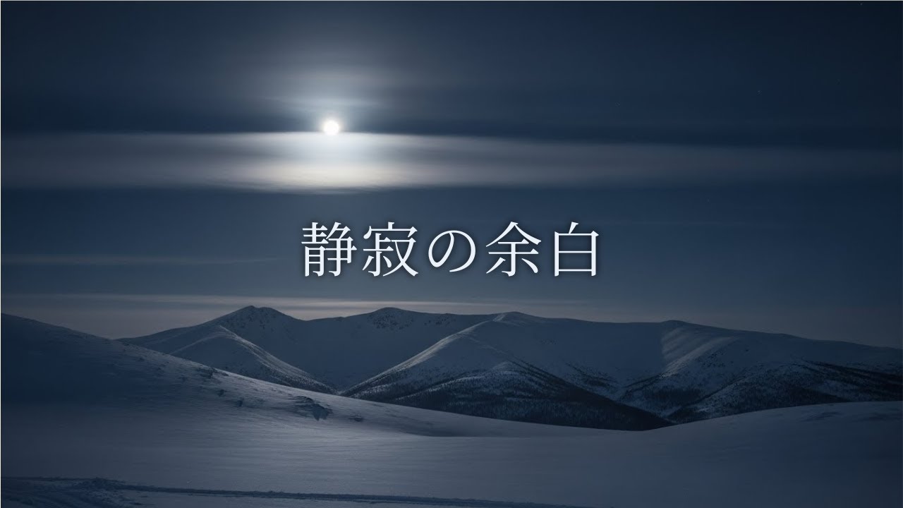 静かな冬の夜に聴くピアノとバイオリン｜深く眠れる癒しのBGM