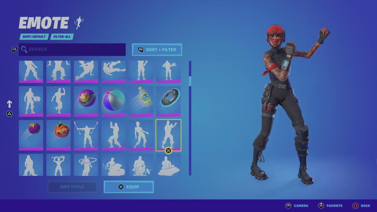 Fresh emote last seen 1.3K days