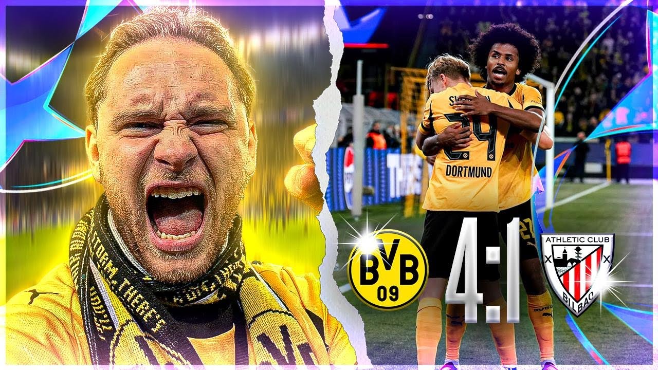 ERSTE RUNDE KRANKENSCHEIN🔥😱 BVB vs. BILBAO STADION-VLOG 🔥