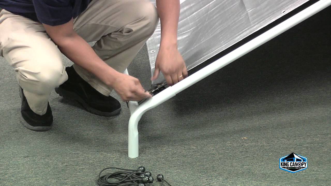 Original 10'x20' King Canopy Set Up