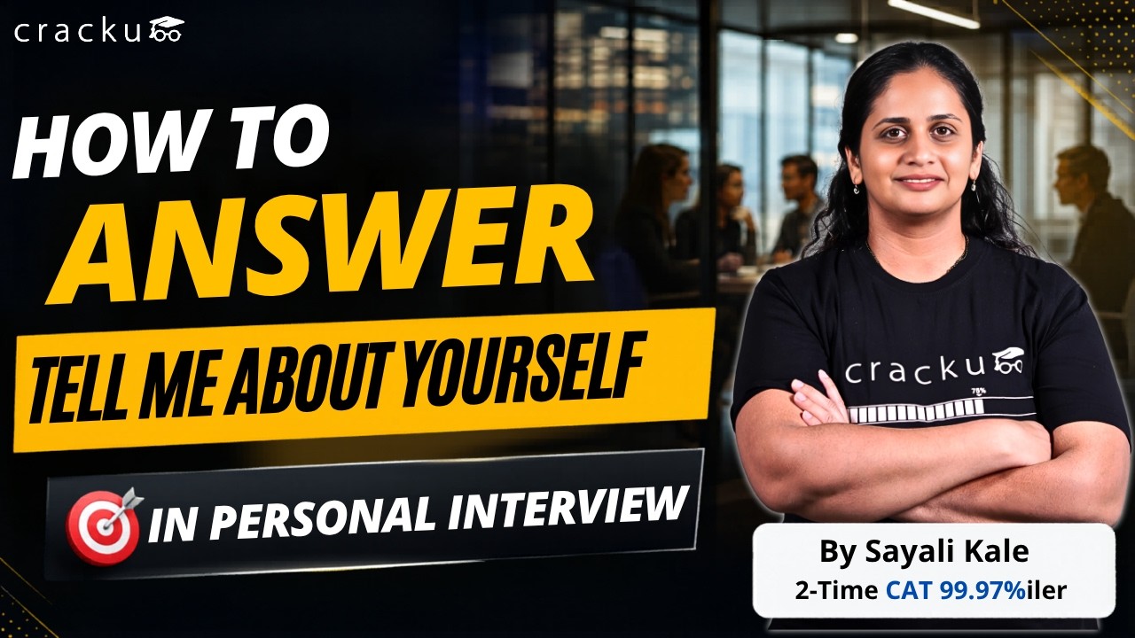 GDPI Preparation for MBA - How to answer tell me about yourself - By Sayali ma'am