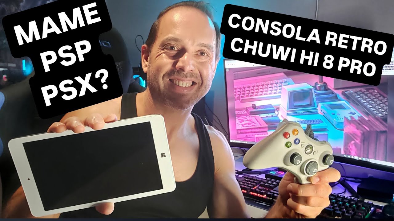 🚨 CHUWI HI8 PRO EN 2024, SIRVE PARA JUGAR  A ALGO? ARCADE, PSP, PLAY STATION
