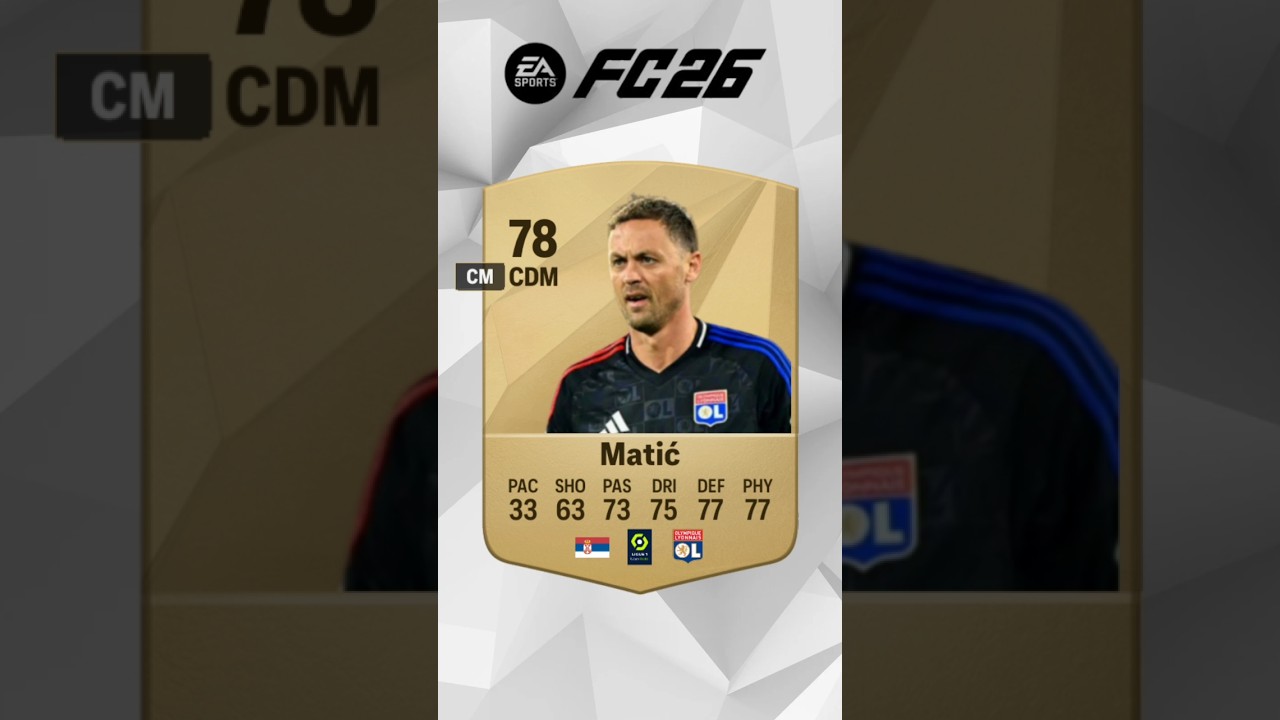 Matic's FC26 Update Card Prediction! #ol #france #manchesterunited #football #cr7 #bangladesh #fc25