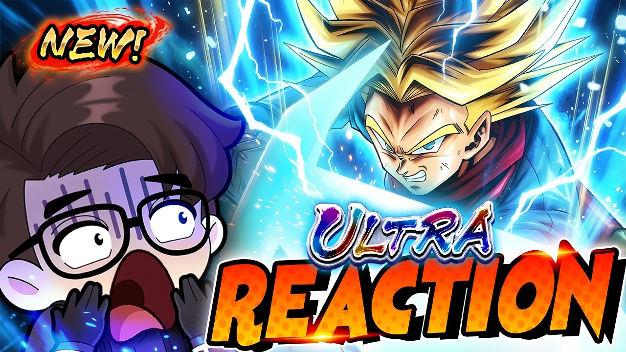 WHATTT??? NEW ULTRA TRUNKS LOOKS INSANE!! LIVE REACTION!! | Dragon Ball Legends