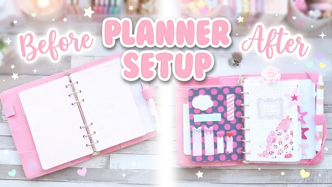 Kikki k Setup - Watermelon❣❣ Pimp my Planner