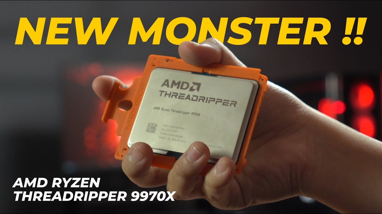 Processor doang  50 Juta? Monster terbaru AMD ini sekenceng apa sih? | AMD Ryzen Threadripper 9970X