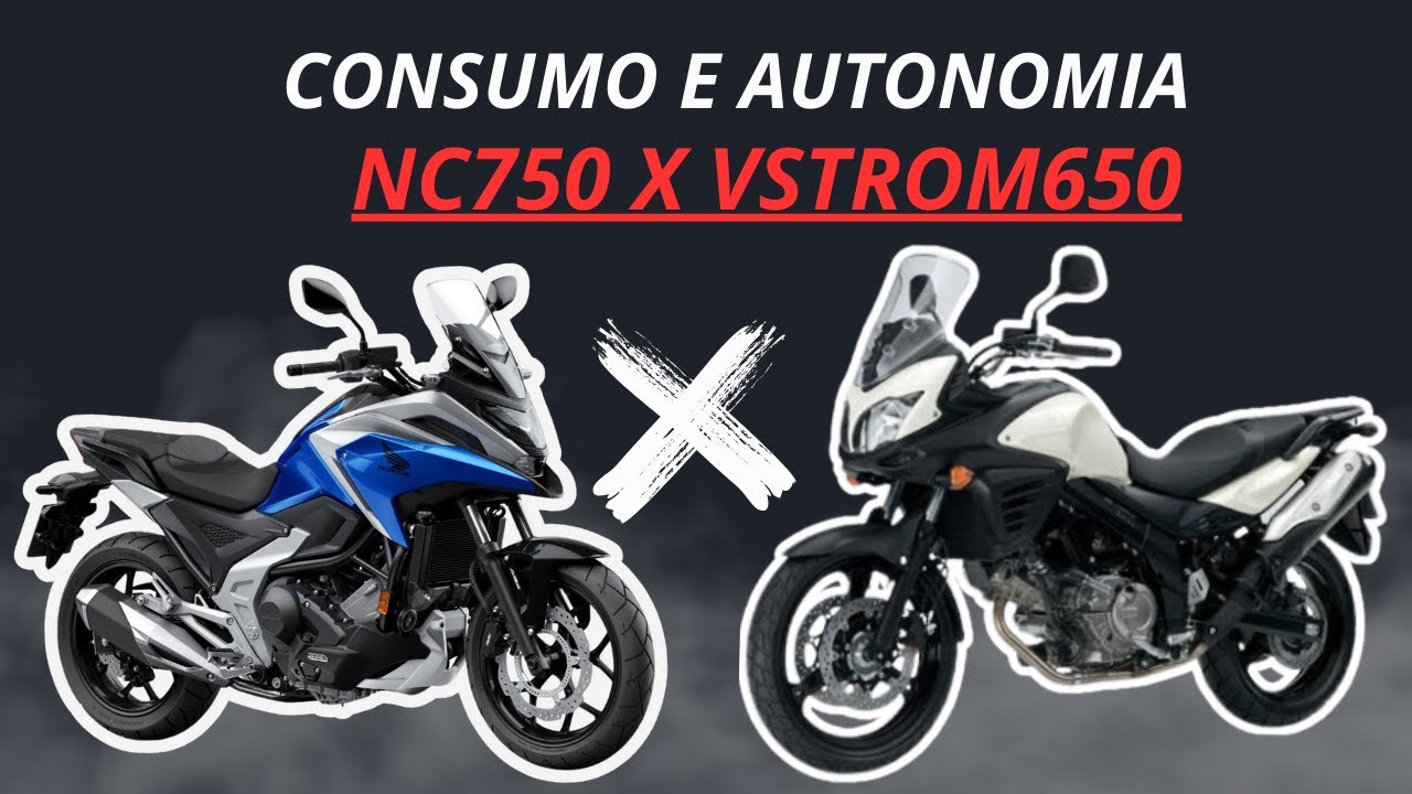 Consumo e Automia Da NC 750 X VSTROM 650. Valeu a troca?