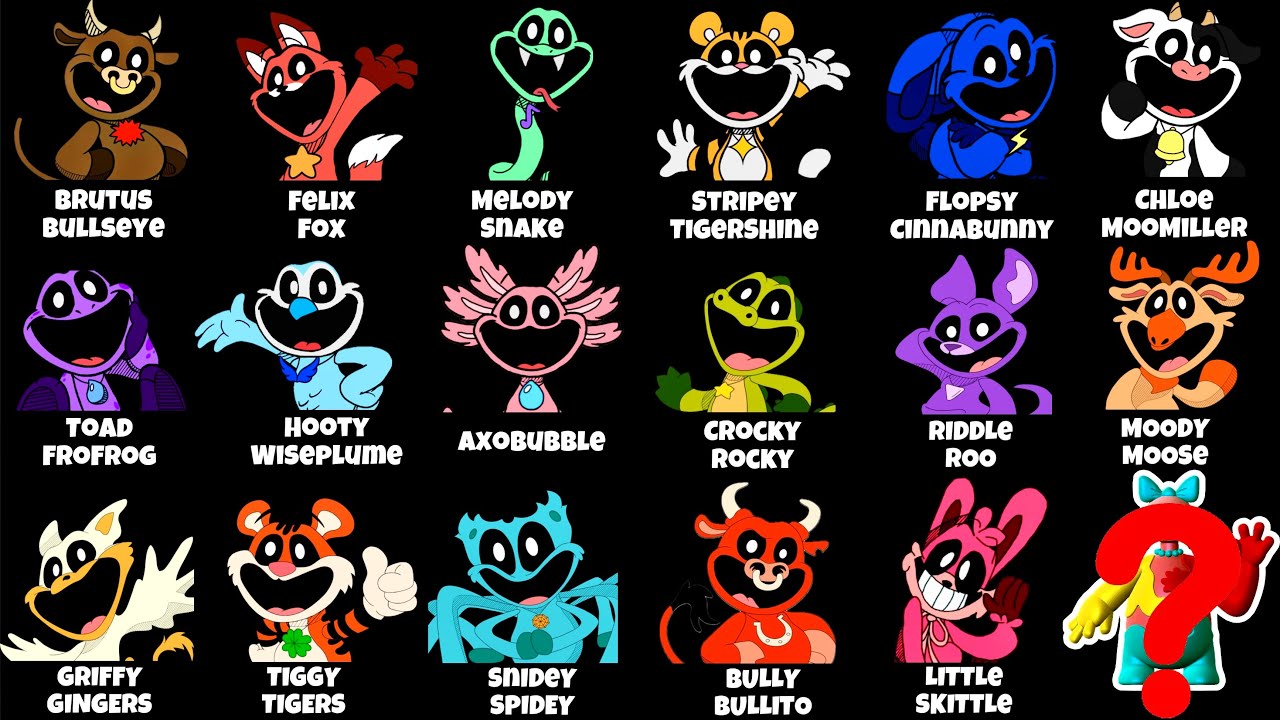 Every Rejected Critters in 8 Minutes (Poppy Playtime)