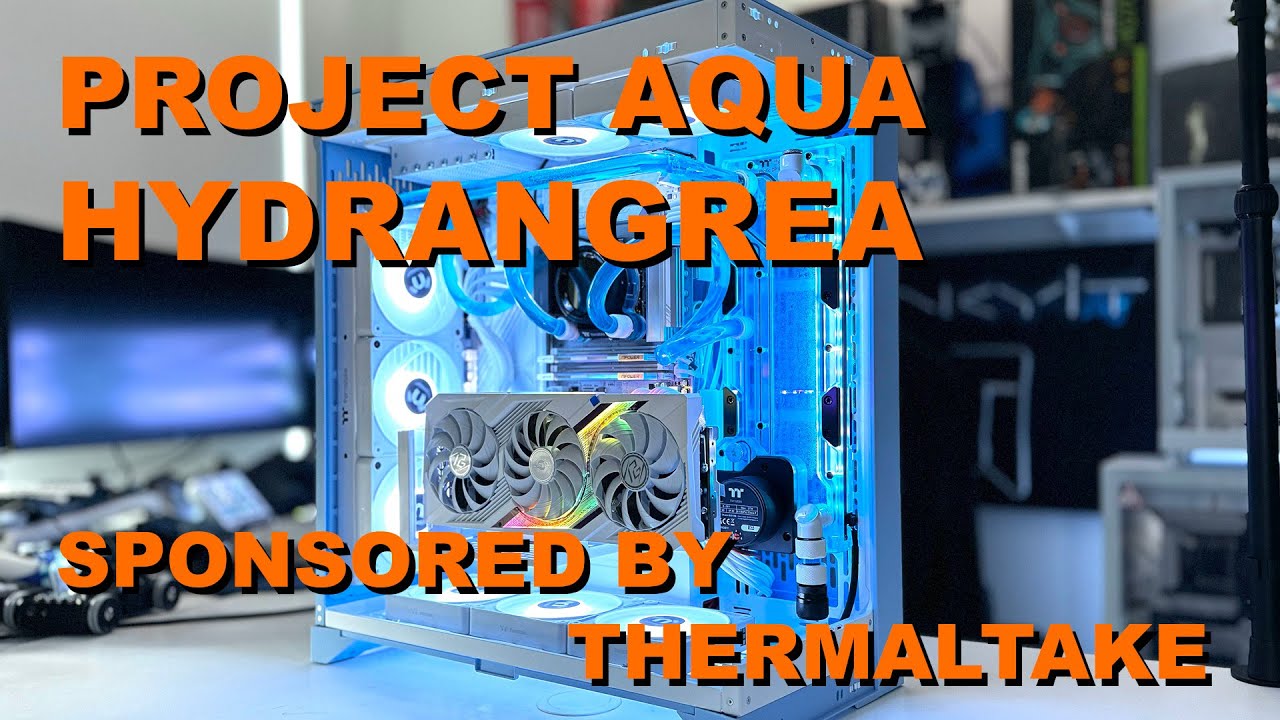 Project Aqua Hydrangea - PC Build #019 by Funky Kit & XPCM